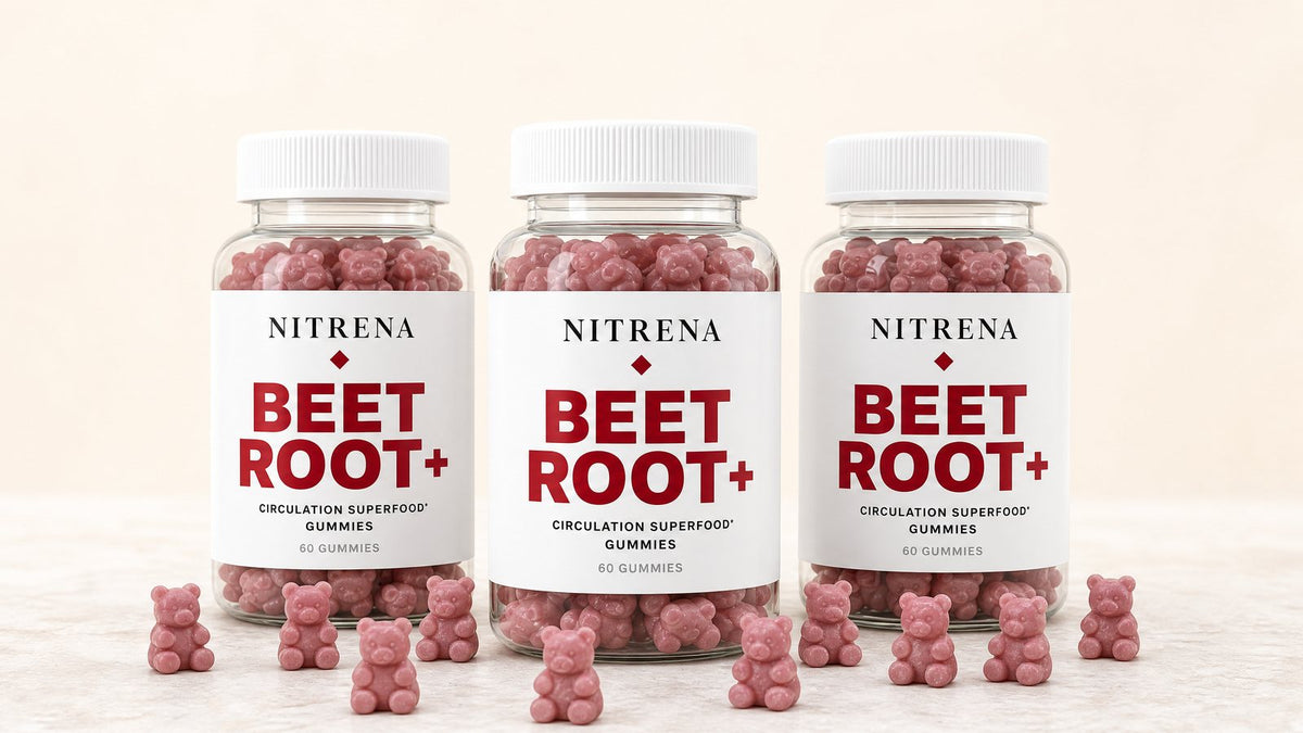 Beetroot Nitric Oxide Gummies — Strawberry